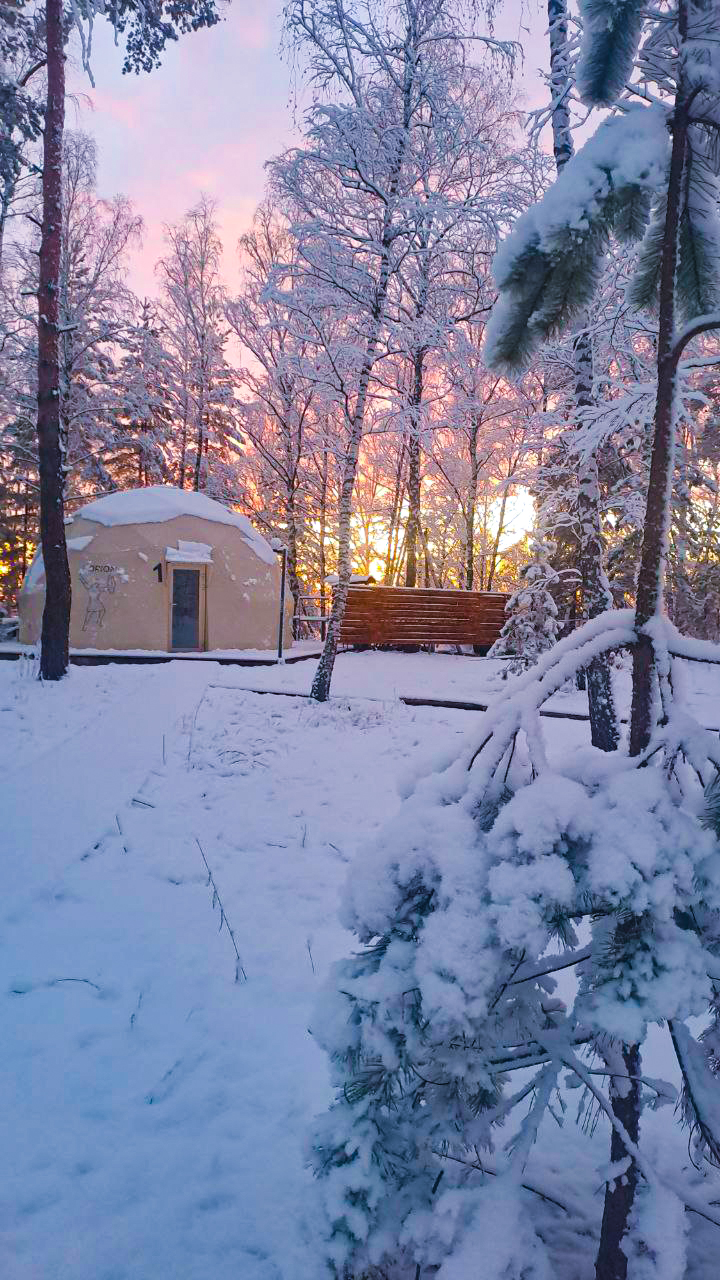 Астрале Парк, глэмпинг