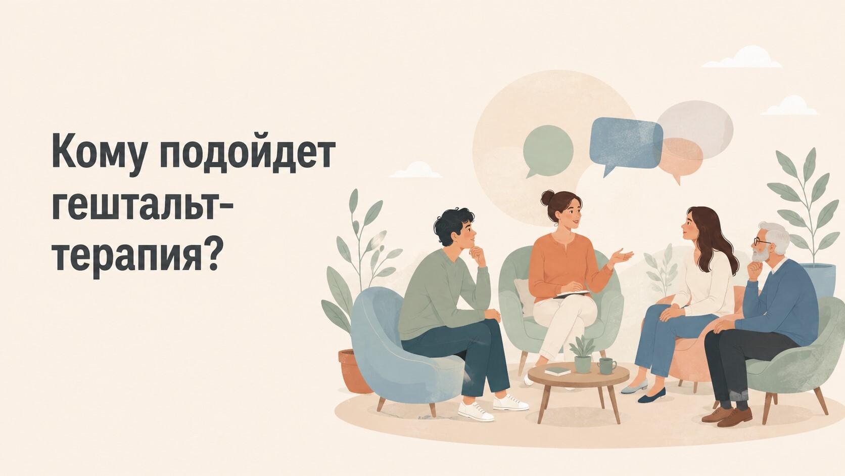 Кому подойдет гештальт-терапия?