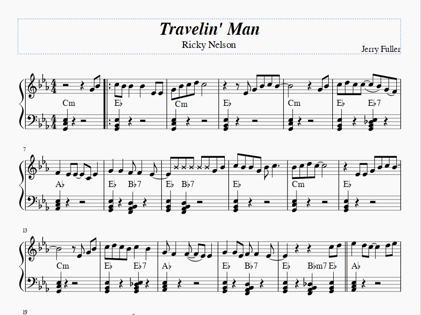 Travelin' Man
