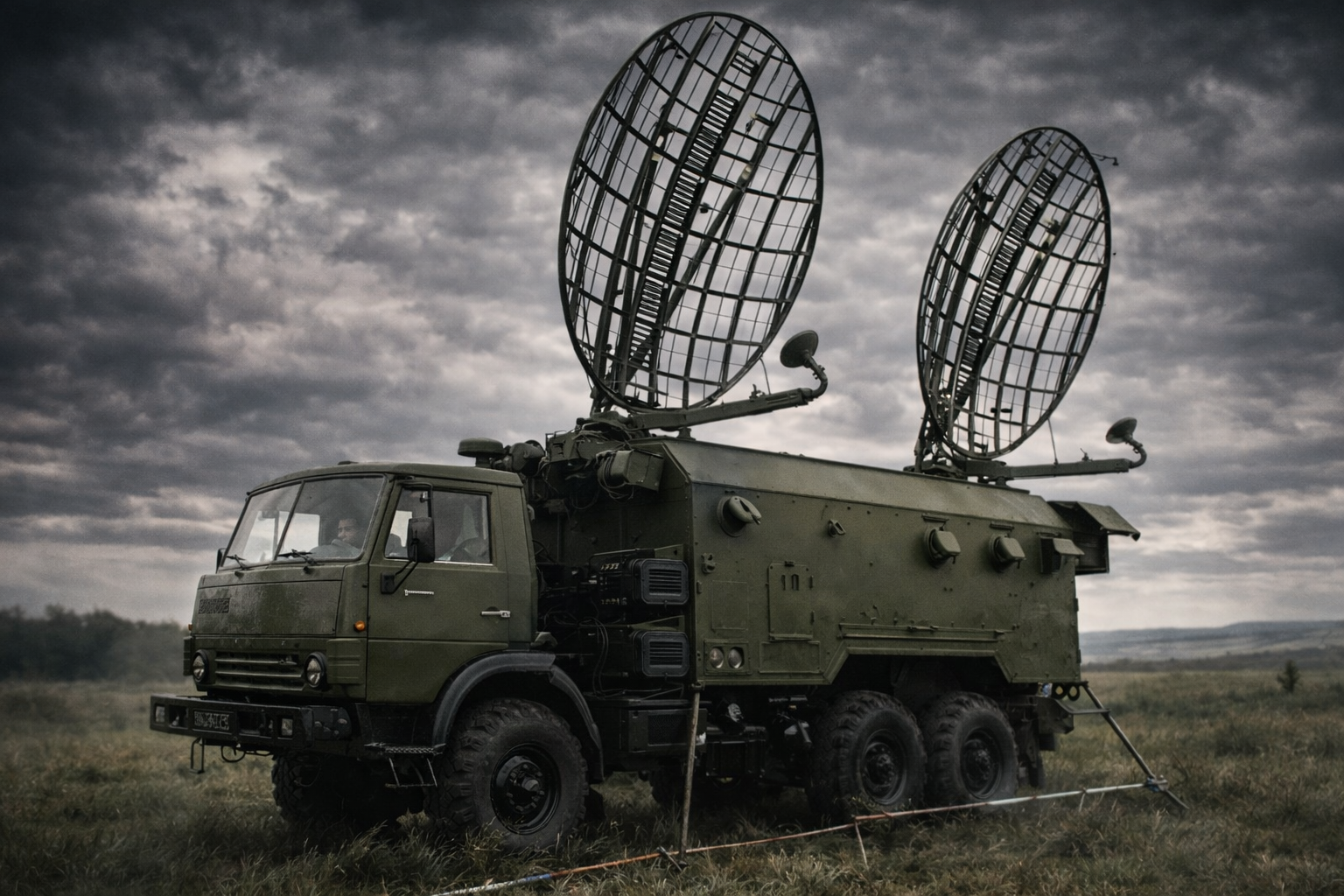 Модель Р-423-4СМ Бриг-2А — детали антенн