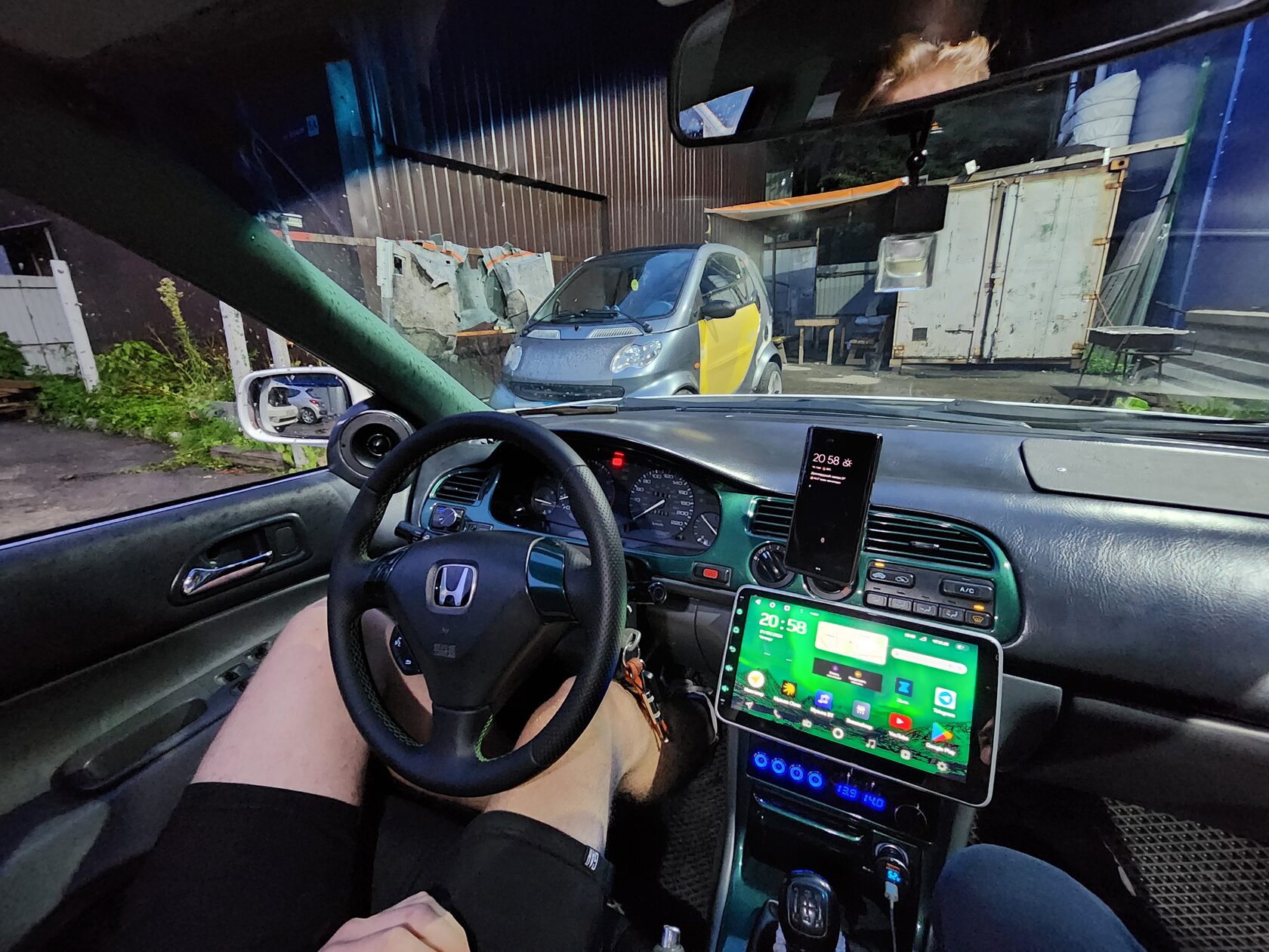 замена магнитолы Honda Accord 5