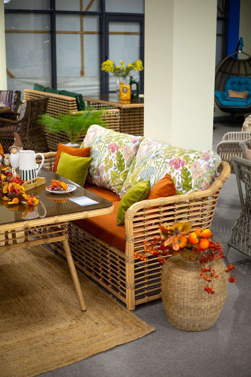 Плетенная коллекция Блисс из искусственного ротанга от Малакка