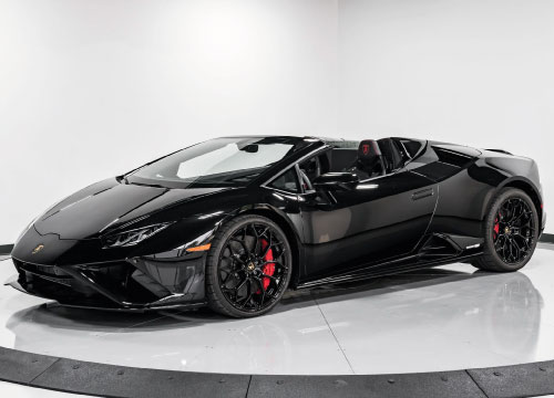 Lamborghini Huracan Evo Spyder Black