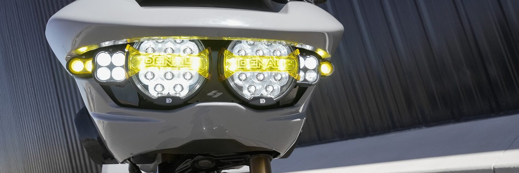 Full Deck Headlight Kit with Denali Lighting for '24+ Harley-Davidson Road Glide by Kraus Motor Co