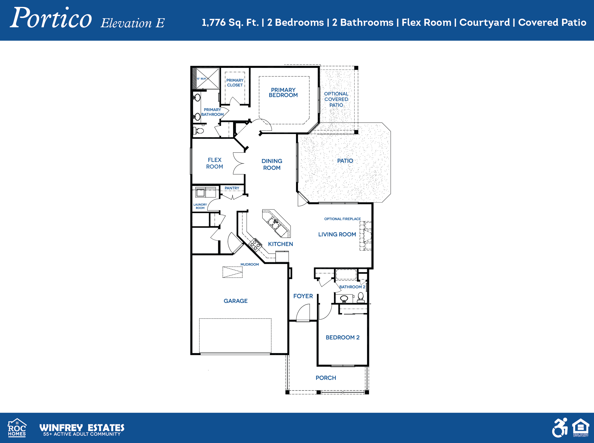 Epcon home floor plan option