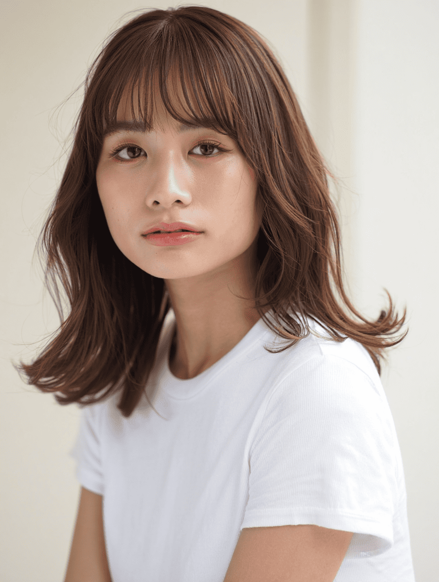 Рваная челка