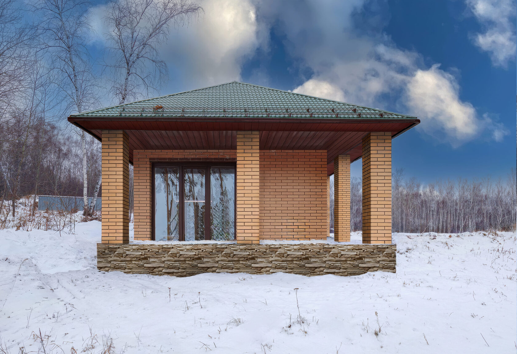 Динской готовый дом