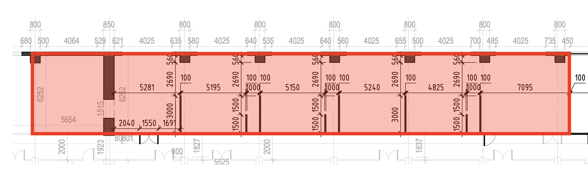 План варианта 3 — полная студия ~300 м²