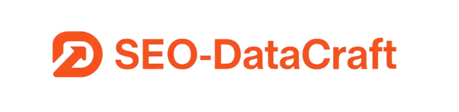 Логотип SEO-DataCraft, международного агентства цифрового маркетинга и цифровых услуг