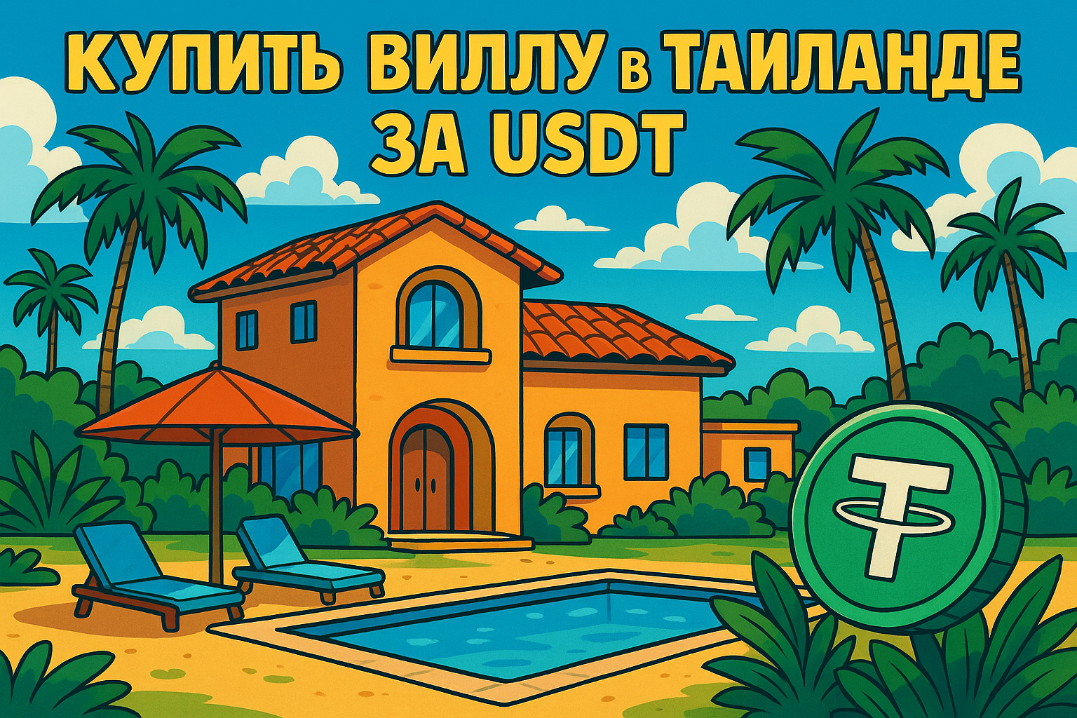 Покупка виллы за криптовалюту в Таиланде — уже не футуризм, а реальность. Всё больше сделок на Пхукете и в Бангкоке проходит в USDT, особенно среди инвесторов, айтишников, криптоэнтузиастов и digital-nomads. Но есть нюансы: как купить законно, кто принима