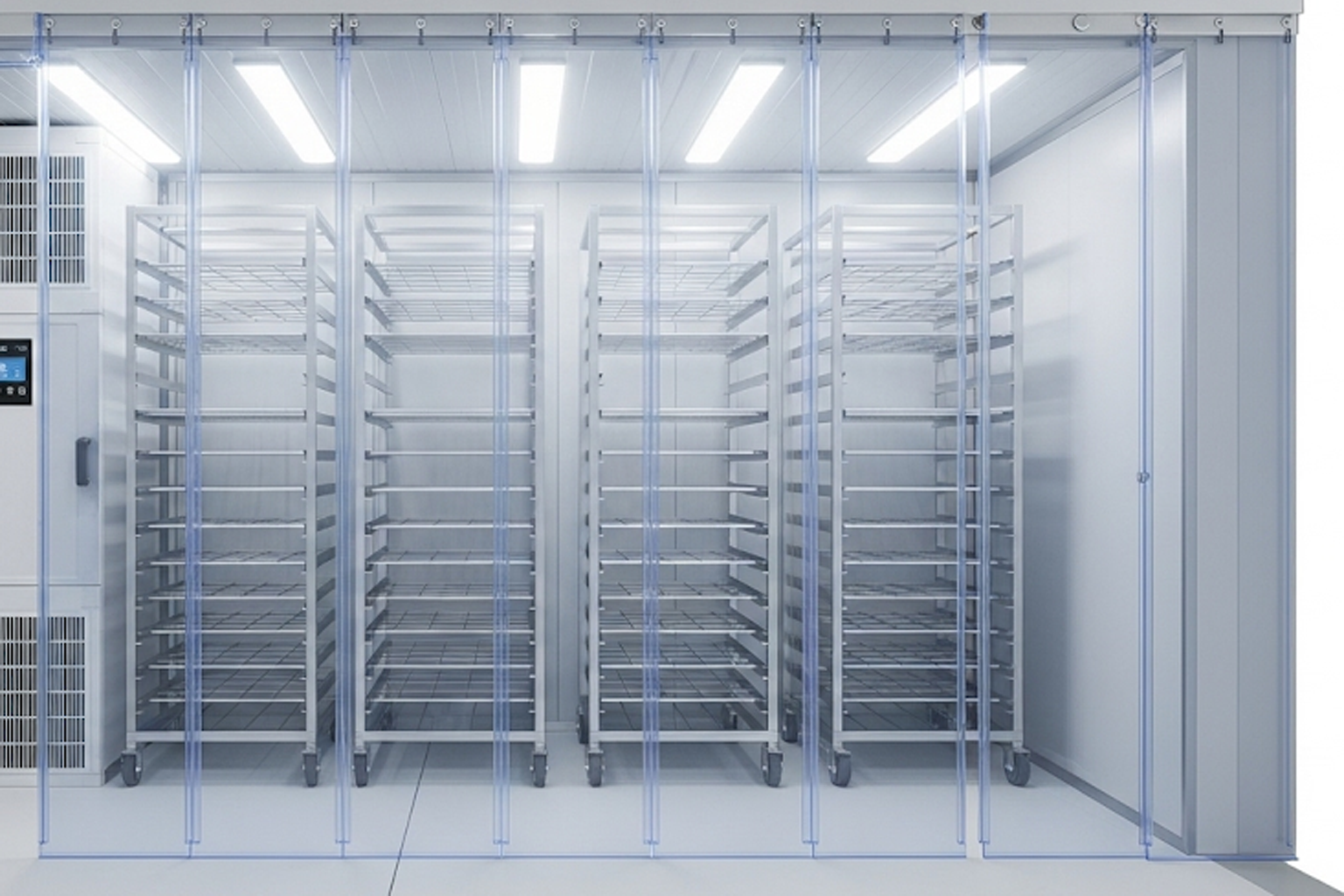 Як вибрати ПВХ завісу для холодильної камери: 6 кроків