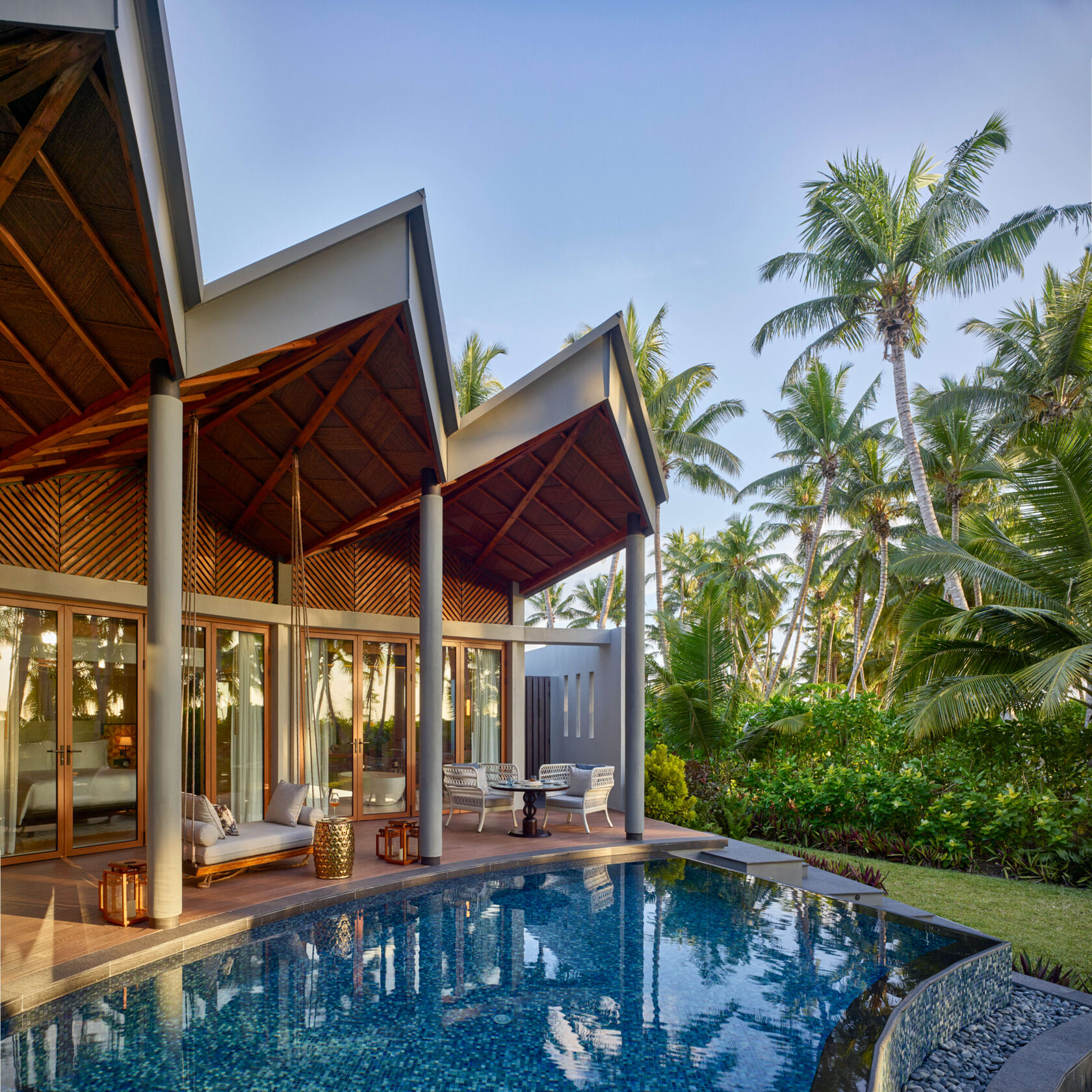 Вилла Hawksbill с одной спальней, садом и бассейном в Waldorf Astoria Seychelles Platte Island