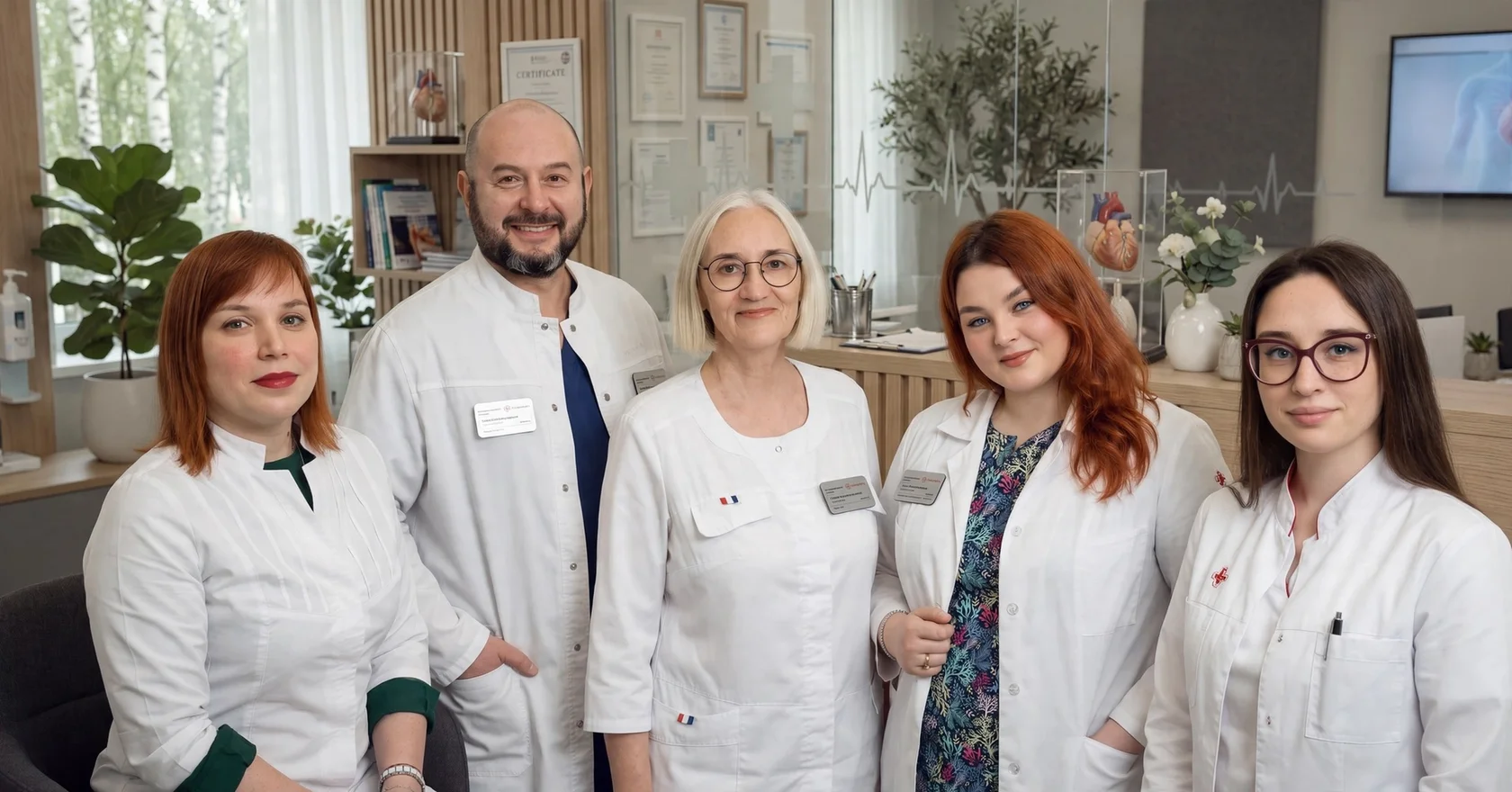 Команда специалистов клиники АнерМед