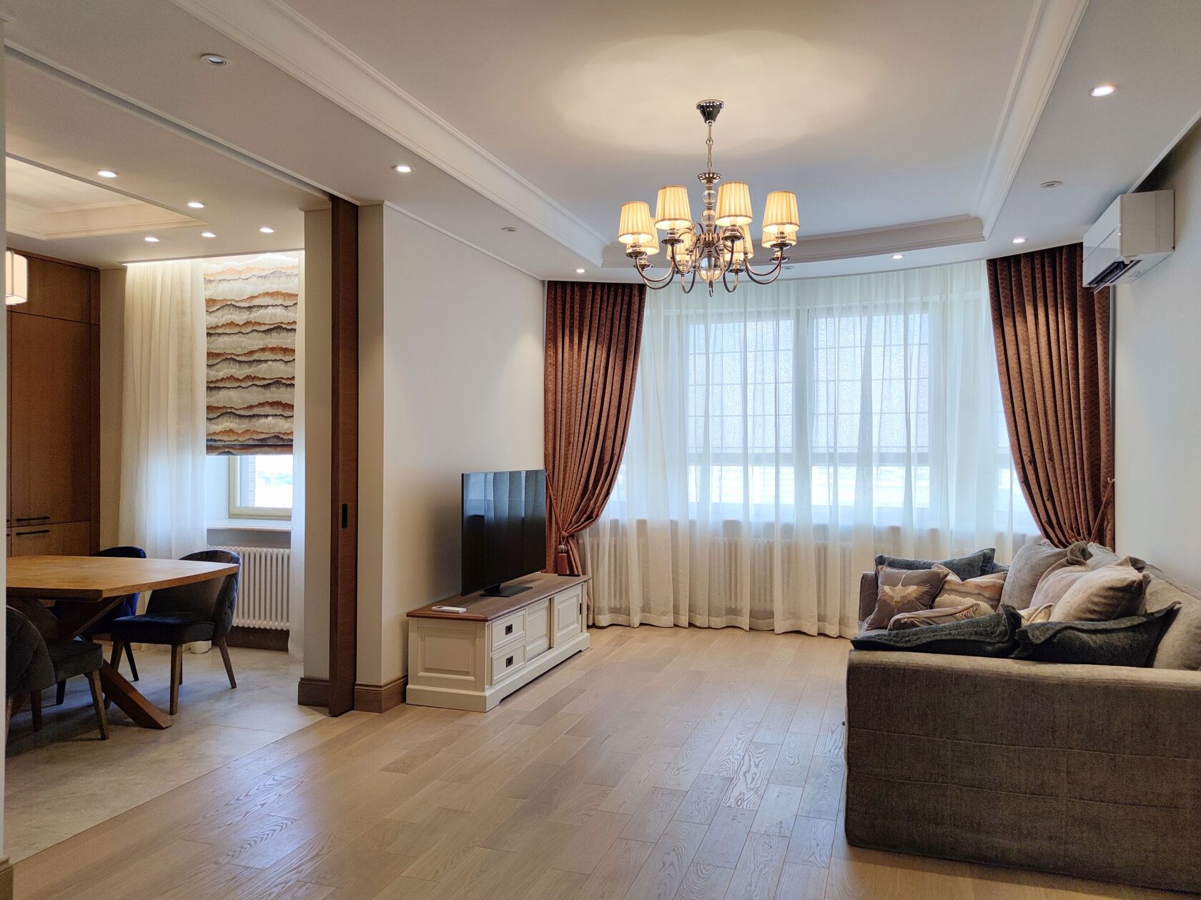 Шторы в гостиную