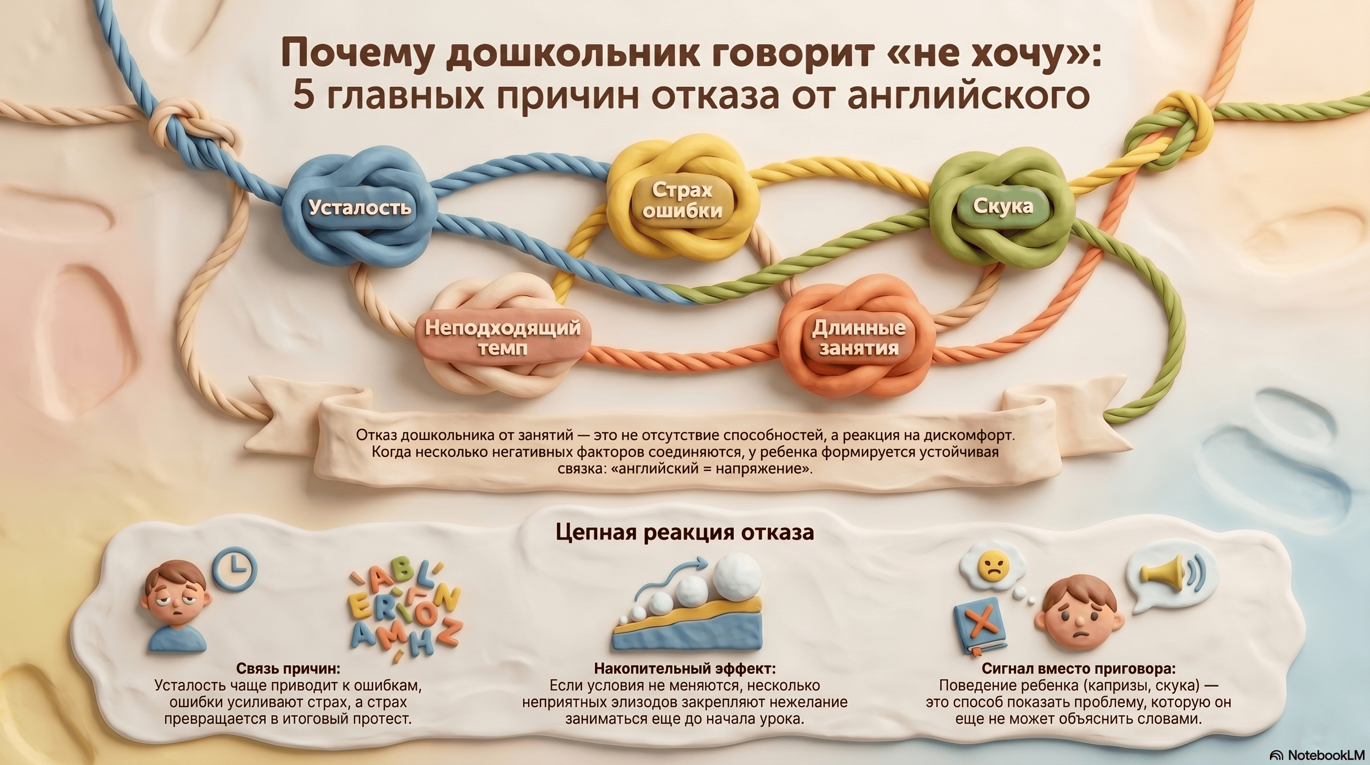 Какие причины чаще всего мешают дошкольнику включаться в английский