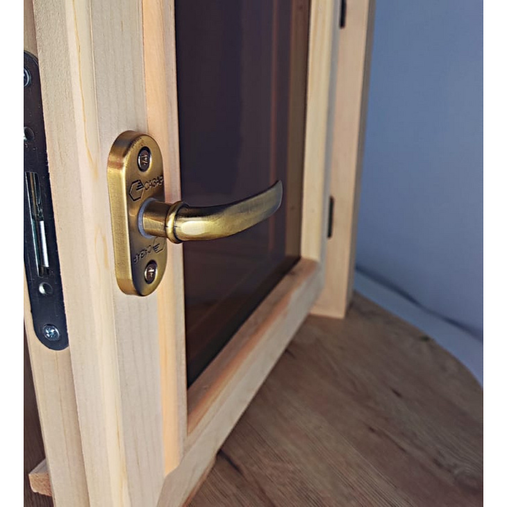 кедровое окно для бани