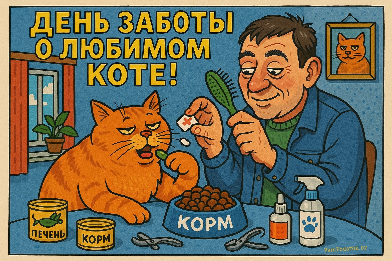 День заботы о любимом коте