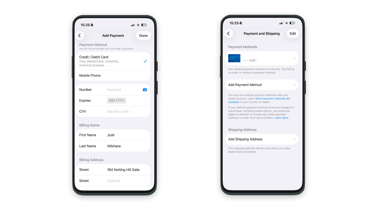 Как оплатить подписку iCloud в Apple Store с помощью виртуальной карты.