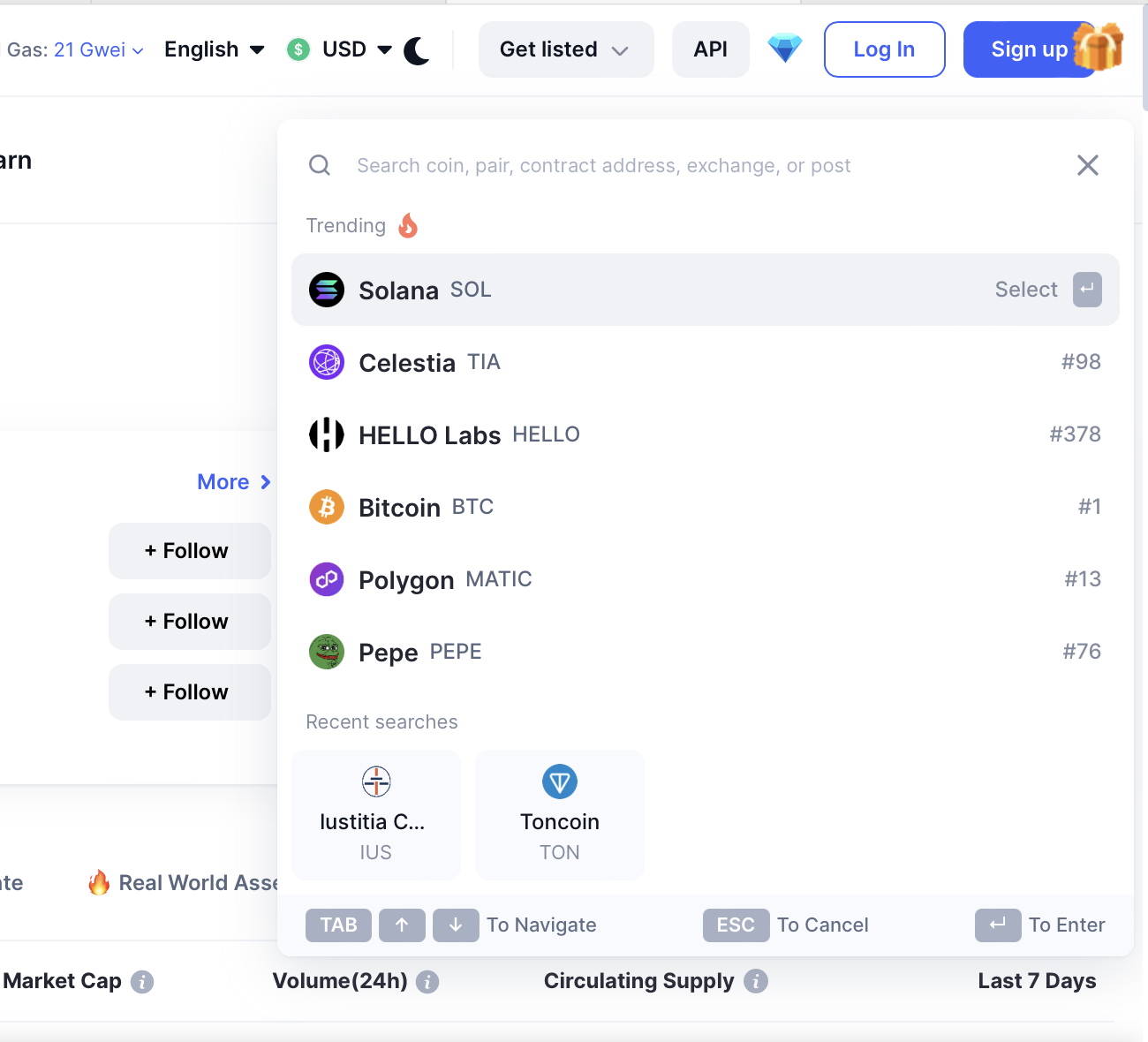 Buy CoinMarketCap Trending Service | FINPR Agency