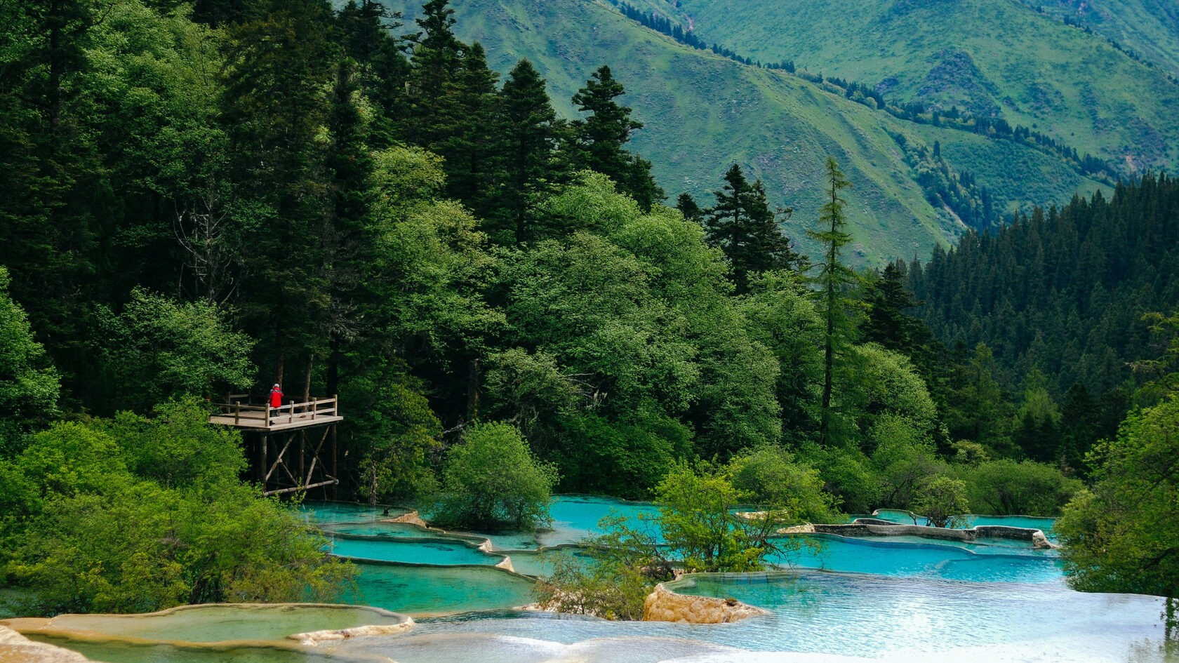 Национальный парк Цзючжайгоу. Китай