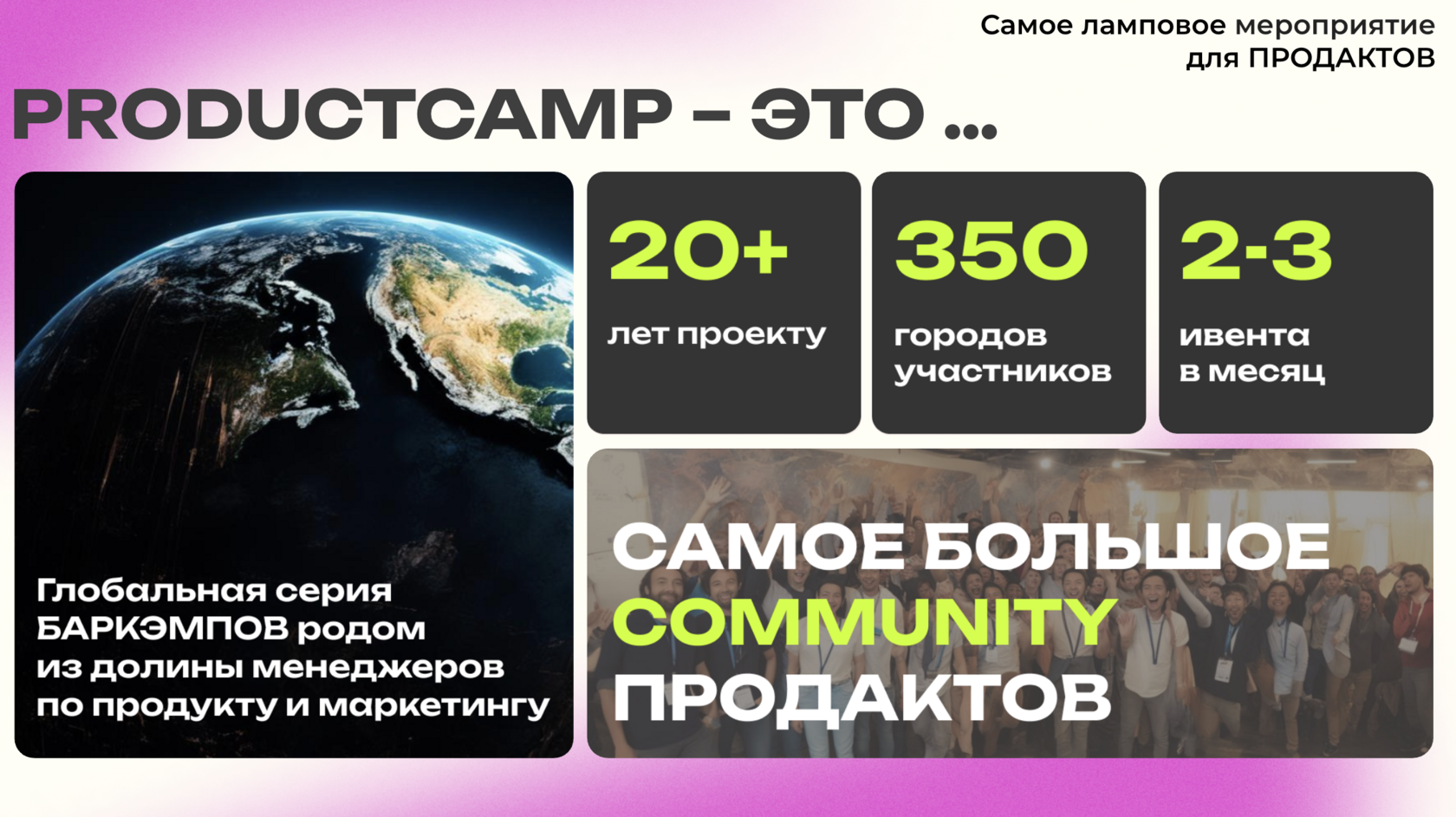 ProductCamp атмосфера