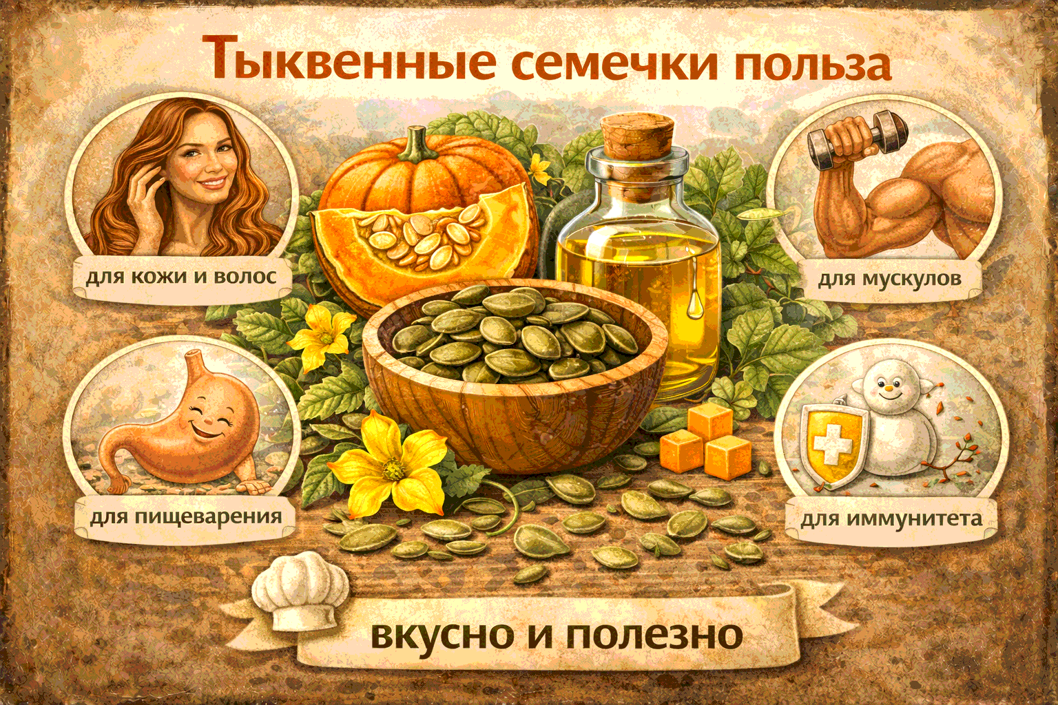 Семечки и масло