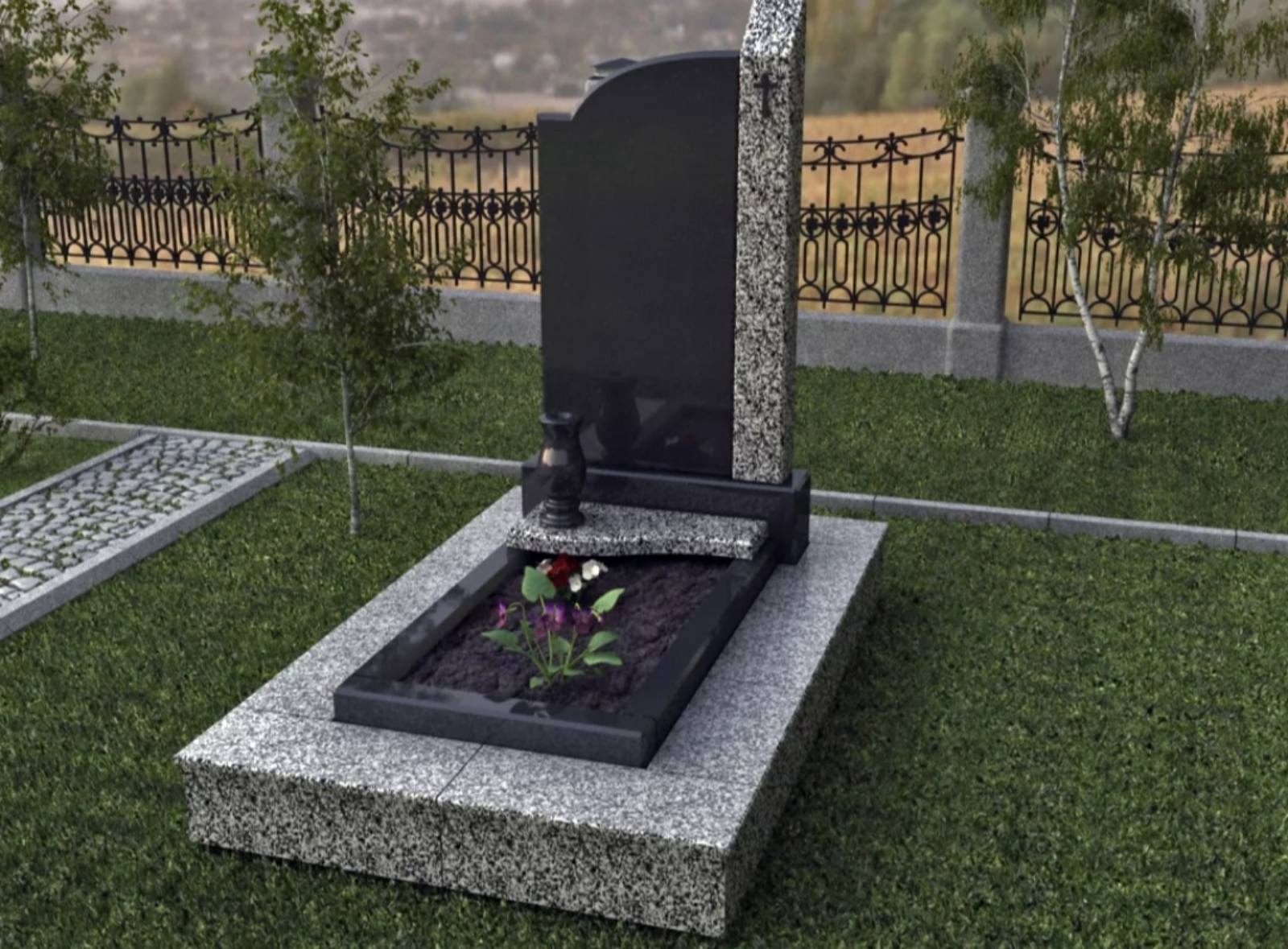 памятник тумба на могилу