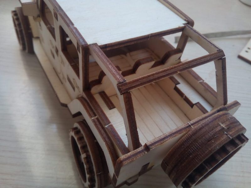 Конструктор для самостоятельной сборки &quot;Джип​&quot;