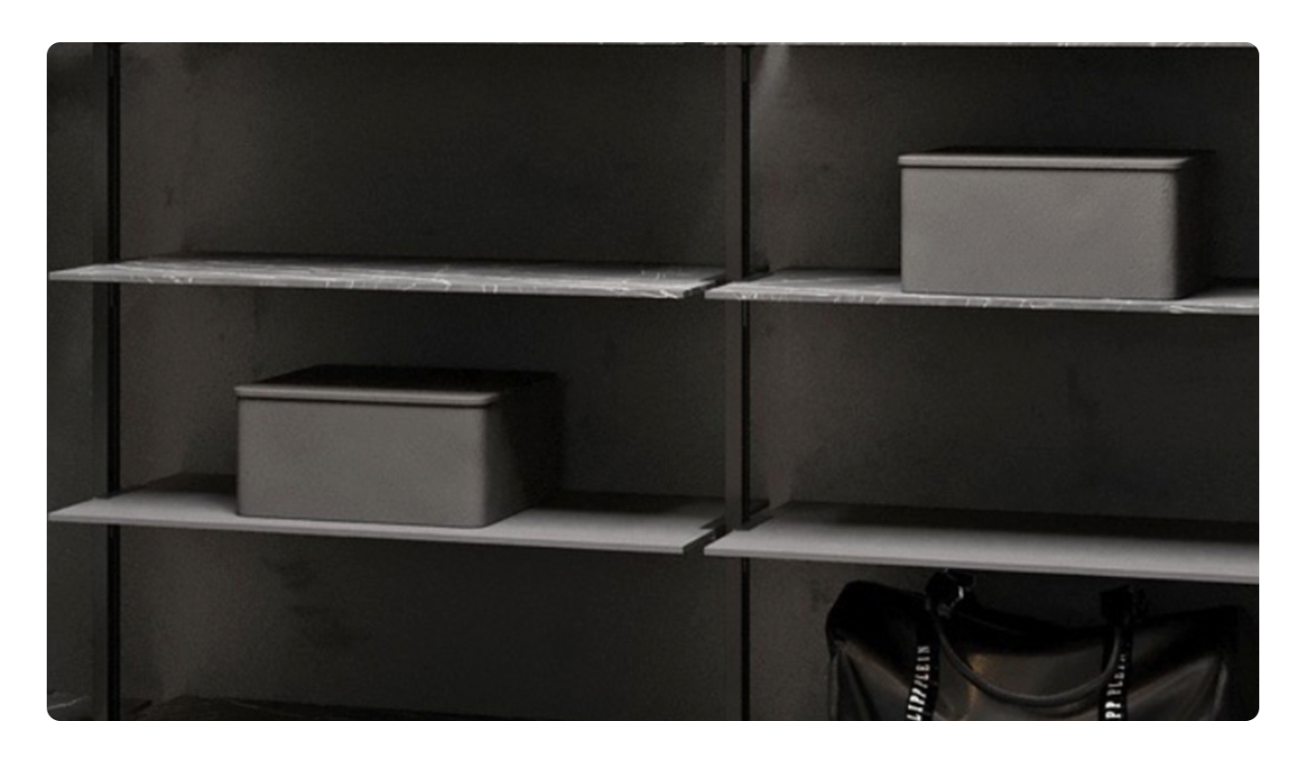 Полки гардеробной системы MODENA