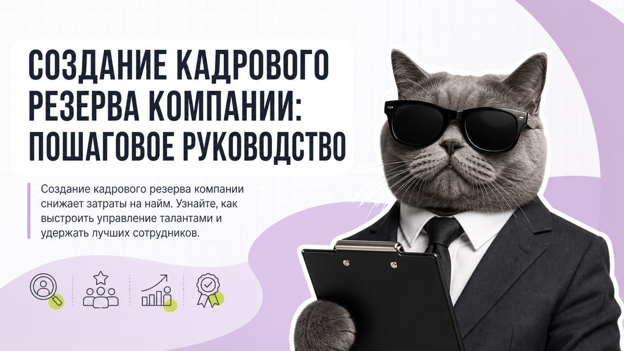 Создание кадрового резерва компании: пошаговое руководство