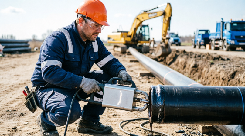 Контроль качества сварных соединений полиэтиленовых газопроводов в Москве