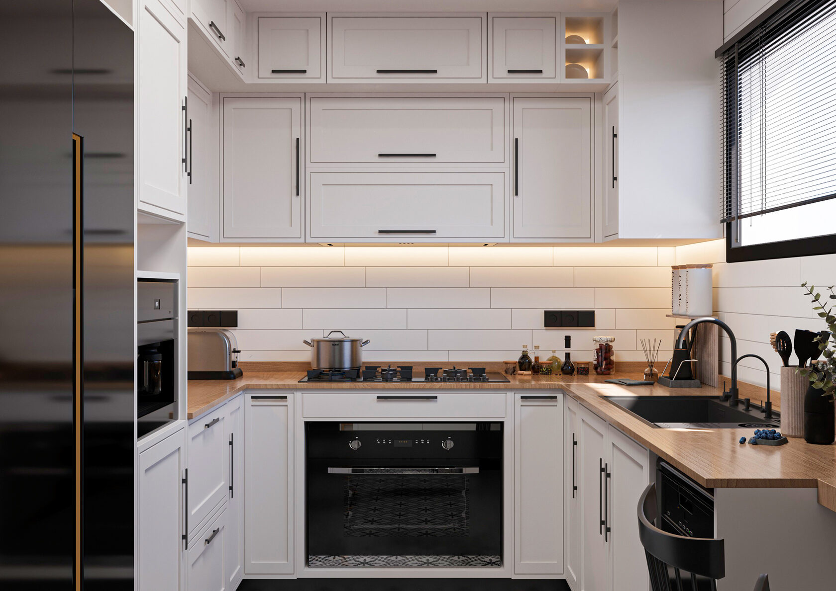 Кухня в скандинавском стиле