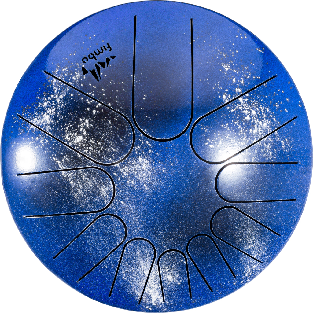 Фимбо Космос. Тональный язычковый барабан, похожи на глюкофон и ханг