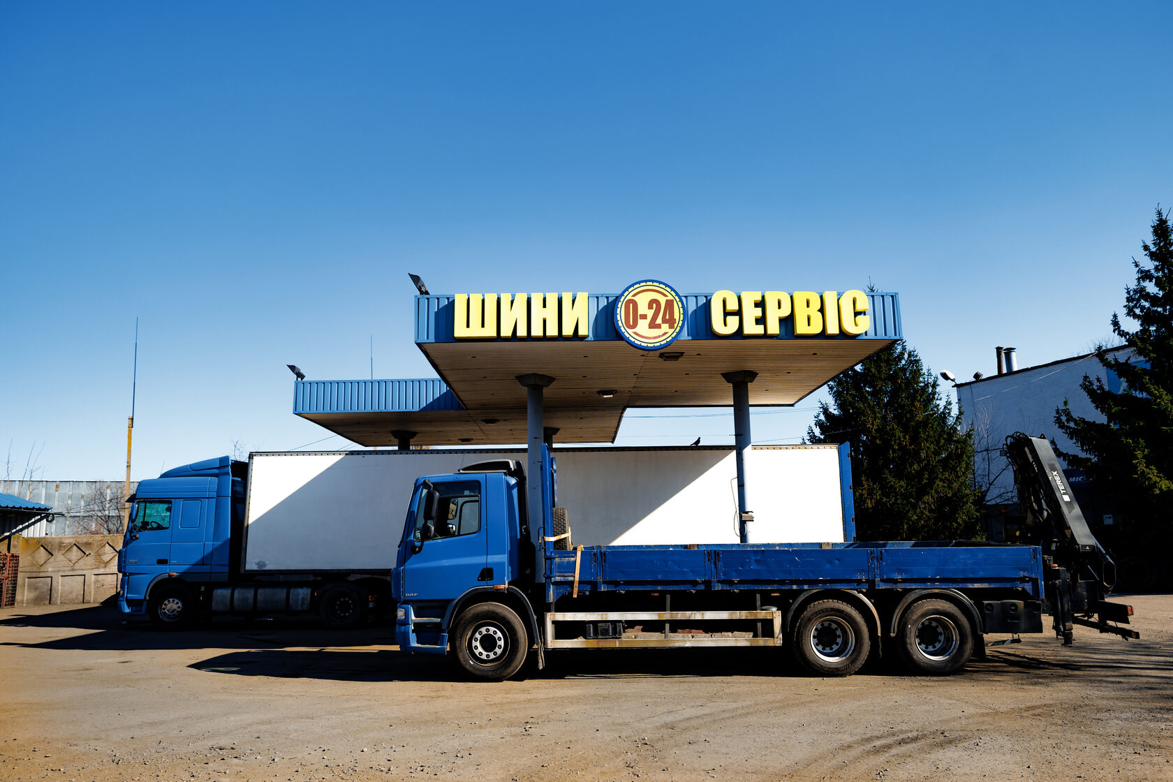 Шиномонтаж вантажних авто Полтава