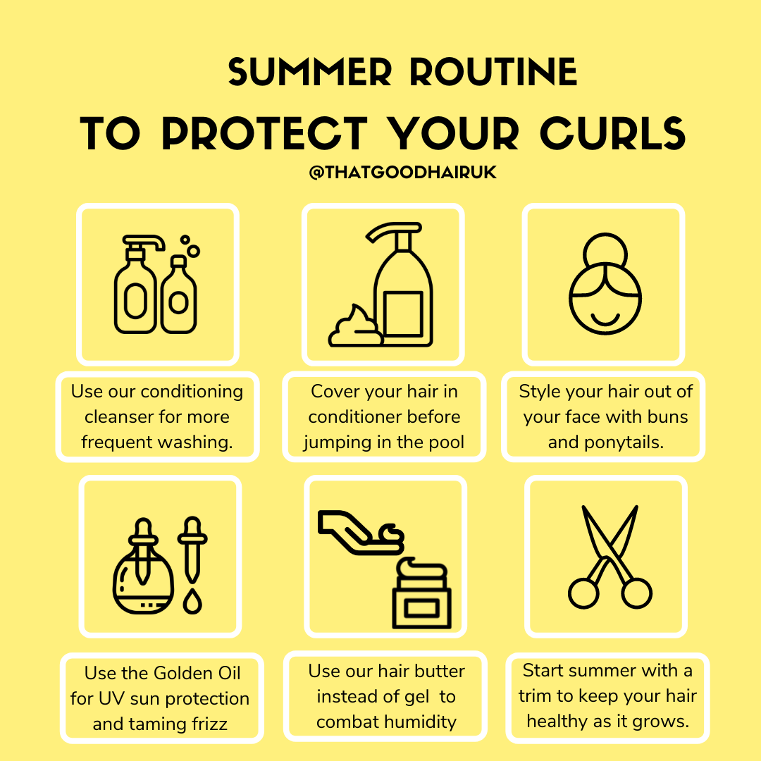 Curly Hair: Tips & Routine For Curly Hair In Summer - Pure Sense