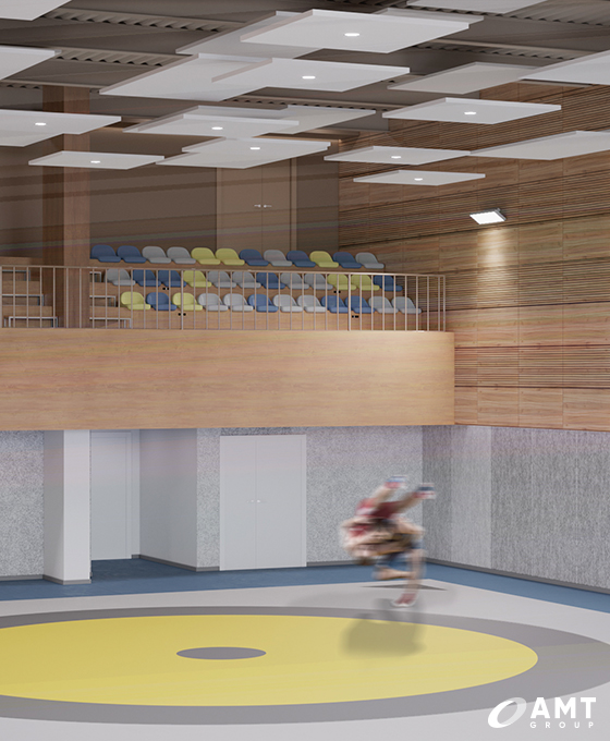 Спортивный комплекс — зал борьбы