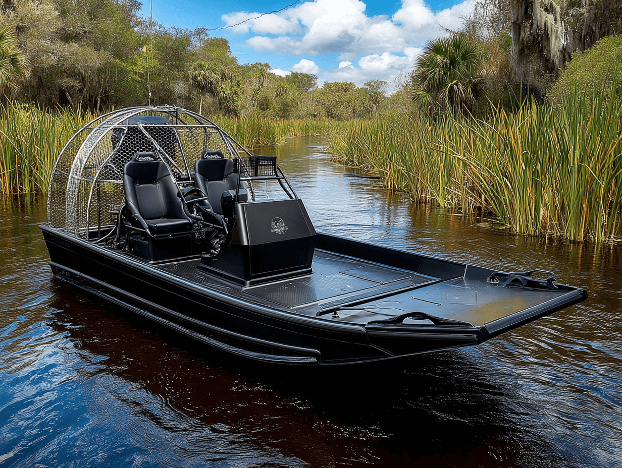 классическая аэролодка из ПНД