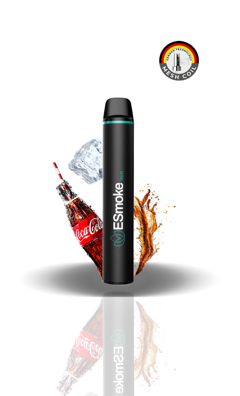 Electronic cigarettes with the taste of Coca Cola