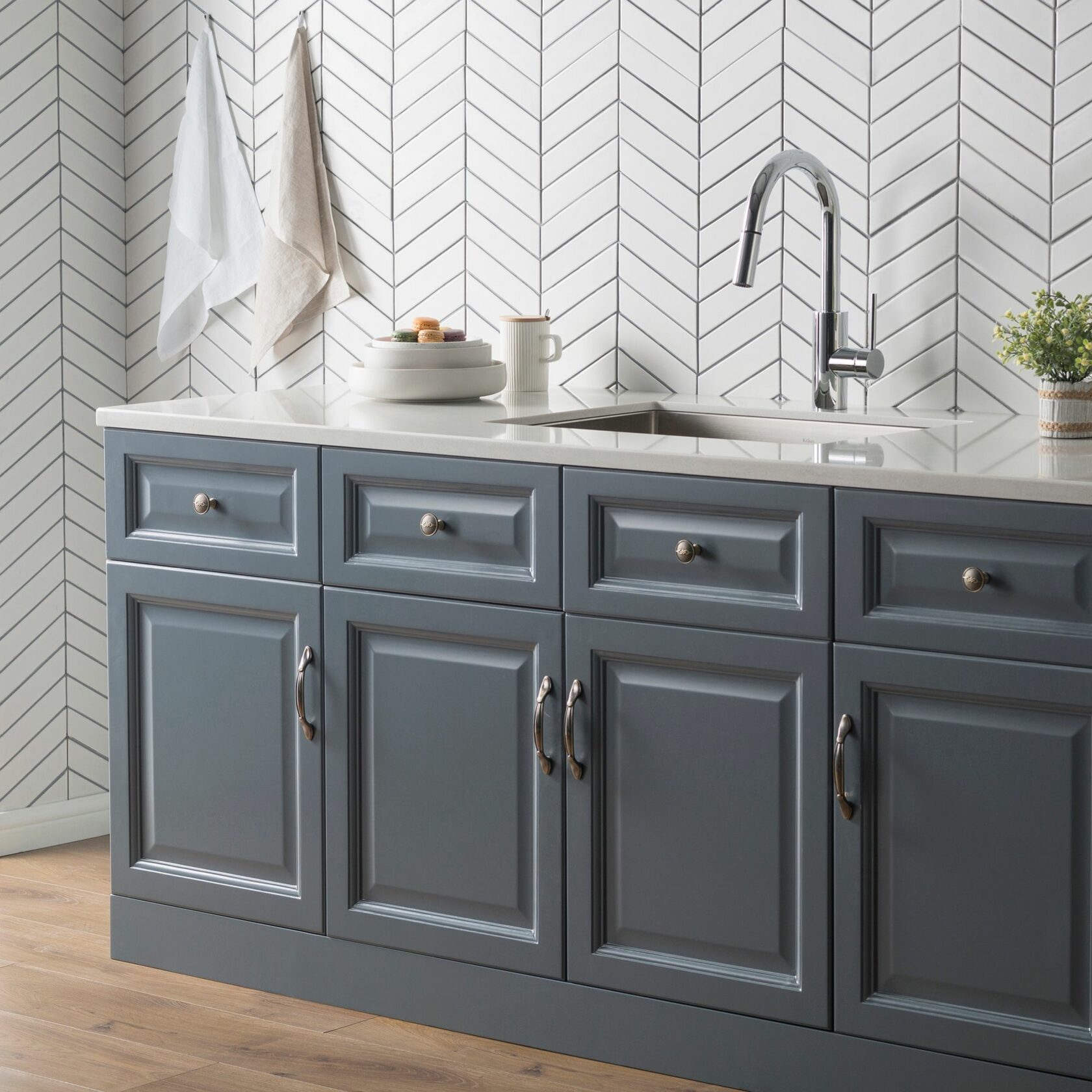 Кухонний змішувач Kraus KPF-2620CH - изображение 6