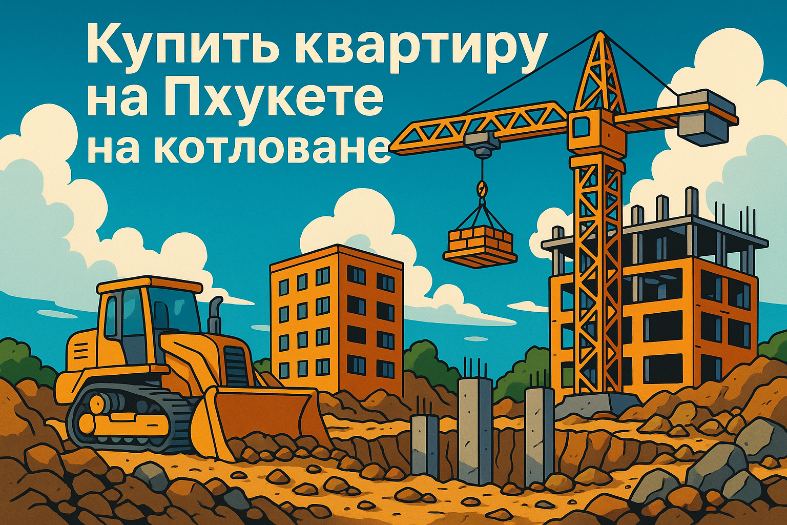 Всё началось с желания иметь “тихую гавань” у моря. Без перегретых рынков, без скрытых комиссий. Я изучал Бали, Дубай, Турцию… но именно Пхукет стал финальной точкой. Здесь можно купить студию на котловане в хорошем районе за цену, которая в Москве и на в