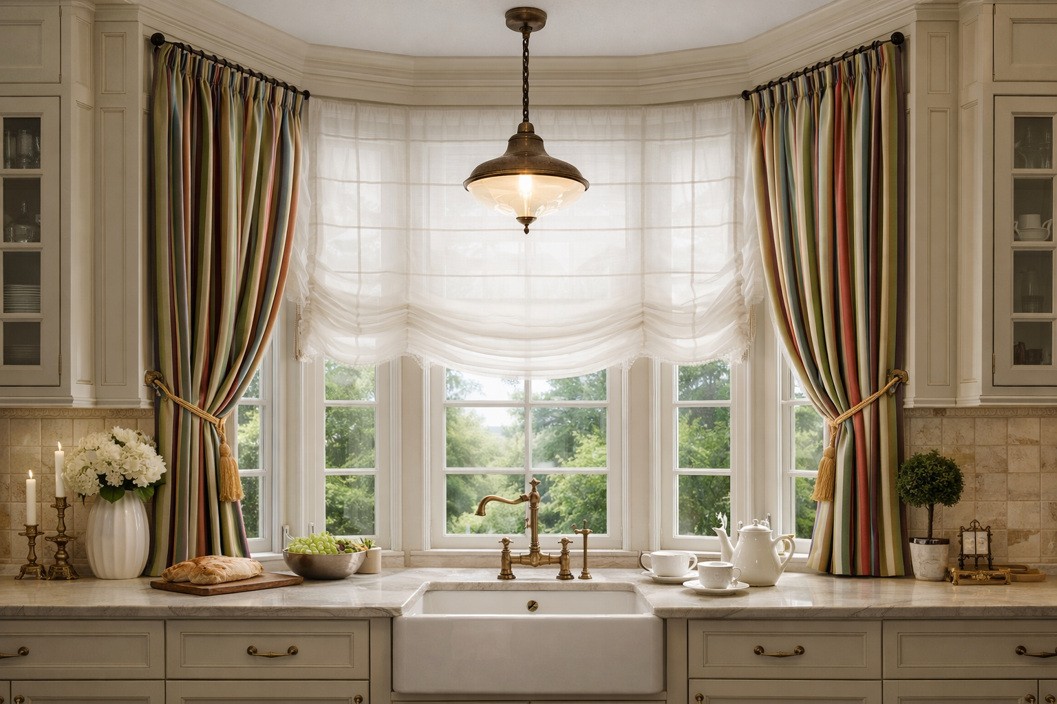 Шторы на кухню на заказ