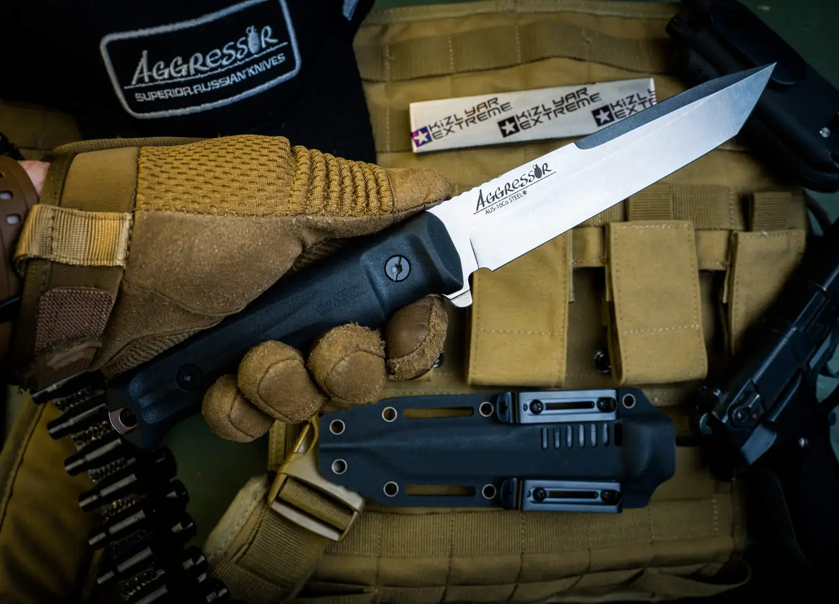 Aggressor AUS-10Co Cryo StoneWash profile