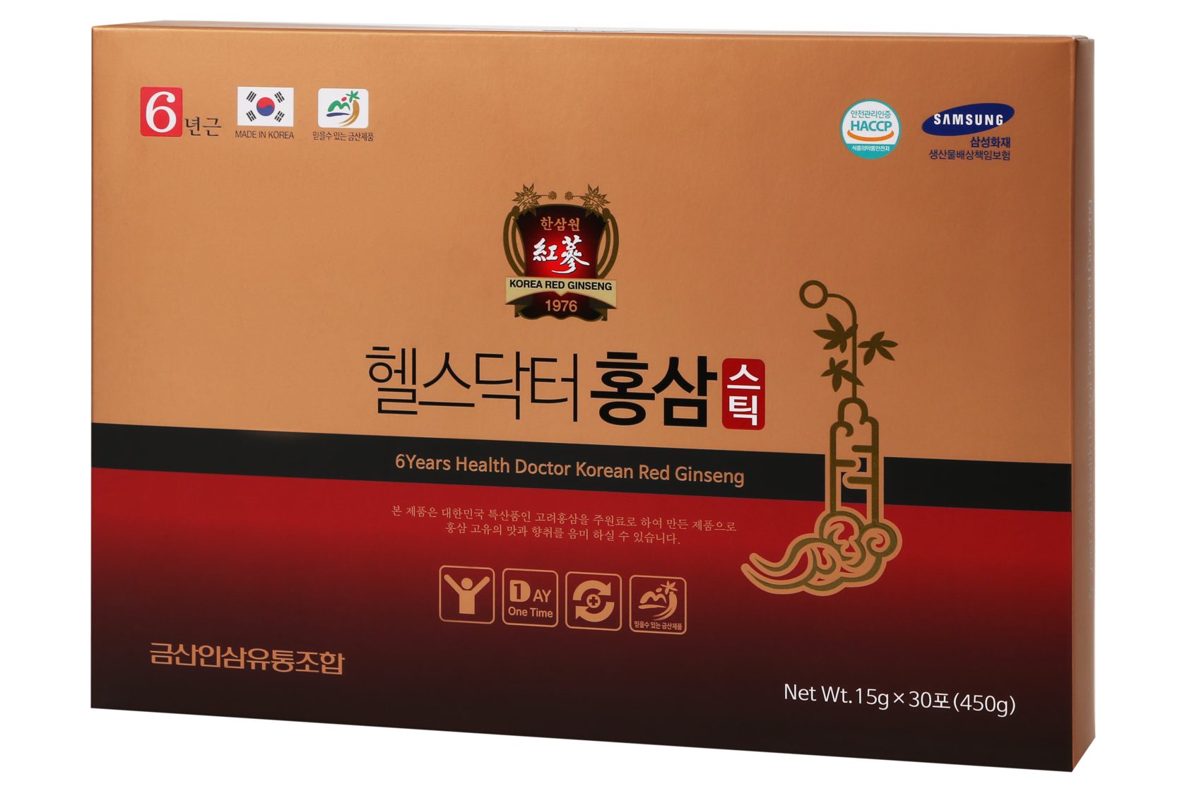 6 years korean red ginseng