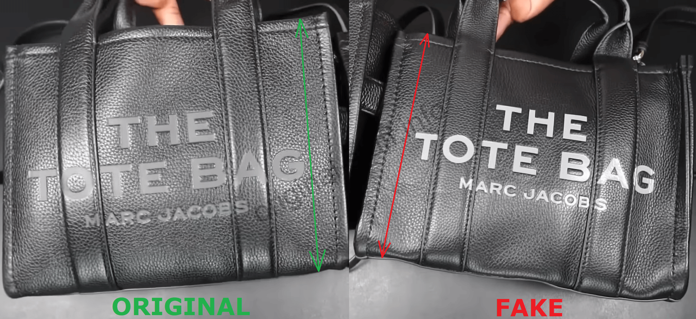 確認用① MARC BY MARC JACOBS Как отличить оригинальные сумки Marc Jacobs от подделки