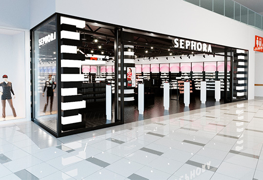 Проектирование магазинов Sephora