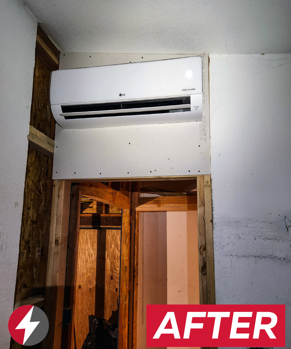 LG Ductless System Installation in Miami, Florida