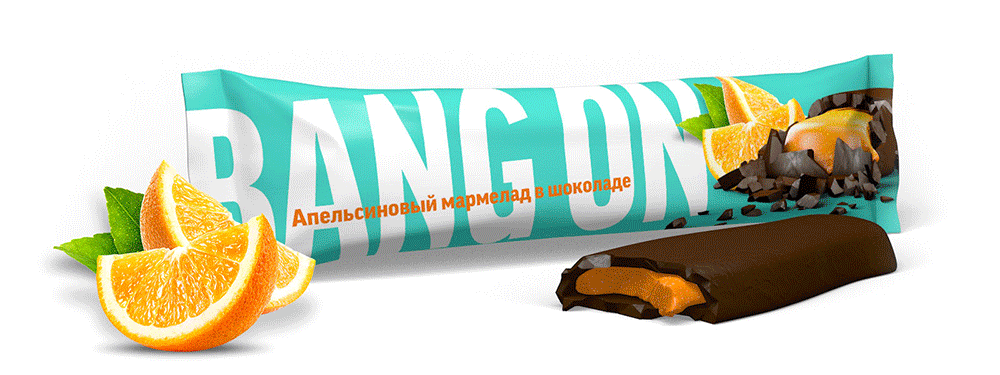 Шоколадный батончик Bang On!