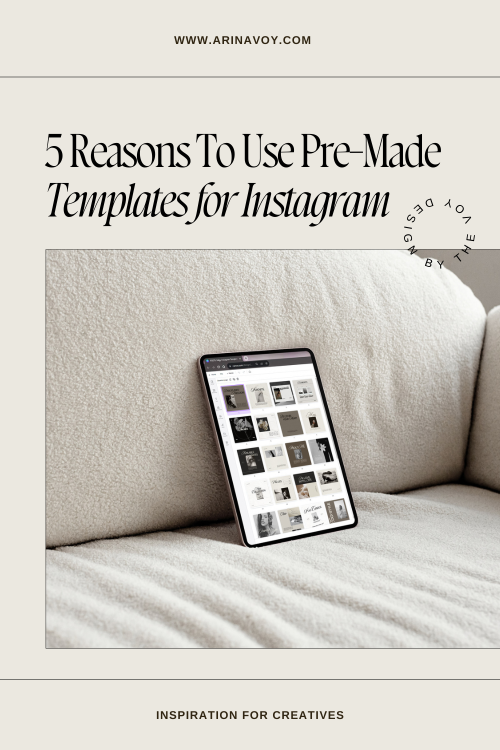 Instagram Templates, Aesthetic Editable Templates, Pre-Made Templates, Canva Templates, Canva Graphics, Instagram Feed, Instagram Design, Instagram Grid
