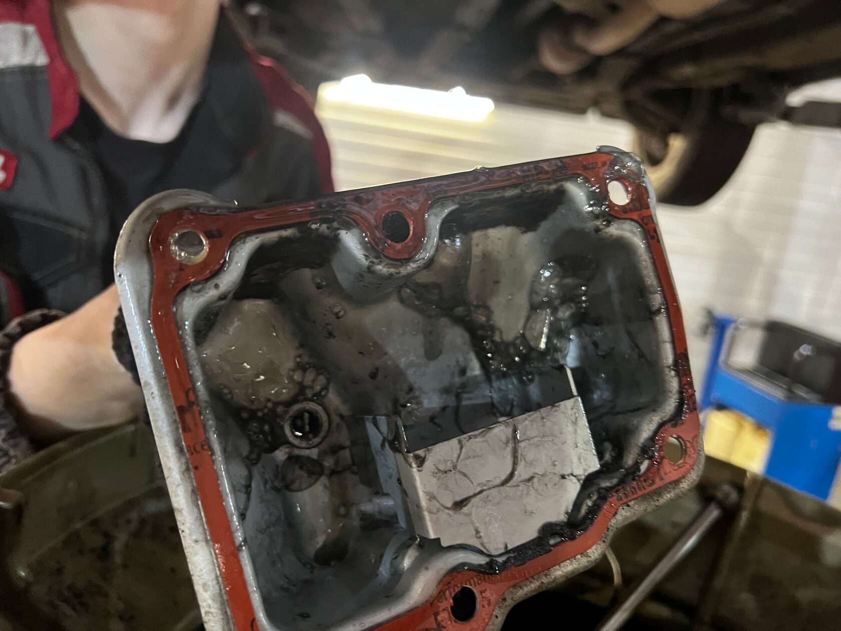 Отложения в муфте Haldex при 7000 км