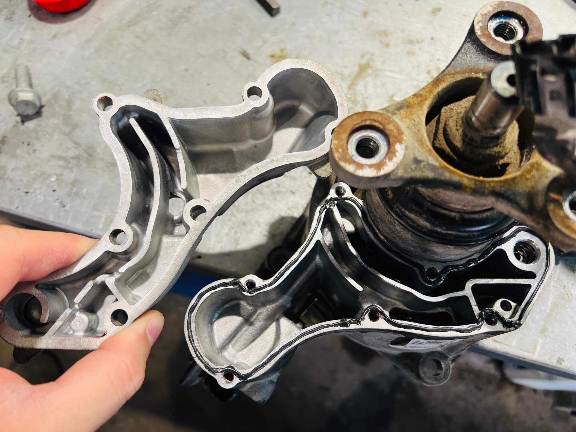 Мойка муфты Kia Sorento